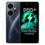 Smartphone Itel P55+ P663L 128GB 4GB RAM Dual SIM Pantalla 6.6" - Negro (Anatel)