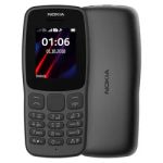 Celular Nokia 106 2024 TA-1564 Dual SIM Pantalla 1.8" - Negro y Gris